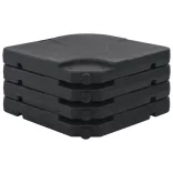 Hordozható homokkal/vízzel tölthető napernyőtalp 60 L