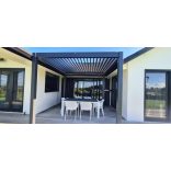 Motoros Bioklimatikus exkluzív kerti pergola / pavilon 3x4m antracit