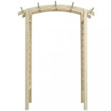 fa rácsos boltív 150 x 60 x 210 cm