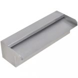 Négyszögletes rozsdamentes acél medence szökőkút 30 cm