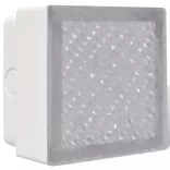 2 db LED földbe építhető izzó / kültéri lámpa 100 x 100 x 68 mm