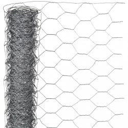   Nature hatszögletű horganyzott acél drótháló 1 x 10 m 40 mm