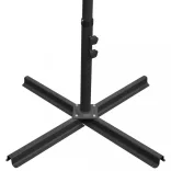 homokfehér konzolos kerti napernyő 3,5 m