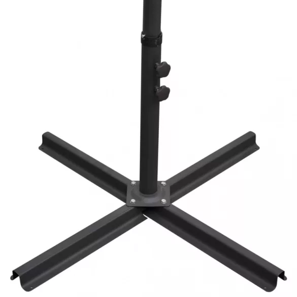 homokfehér konzolos kerti napernyő 3,5 m