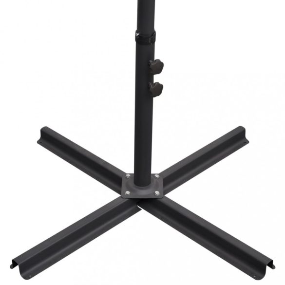 zöld konzolos kerti napernyő 3 m