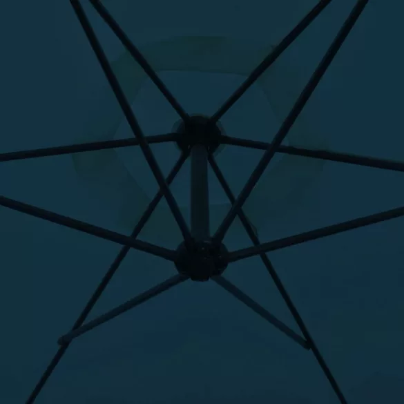 kék konzolos kerti napernyő 3 m