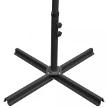 kék konzolos kerti napernyő 3 m