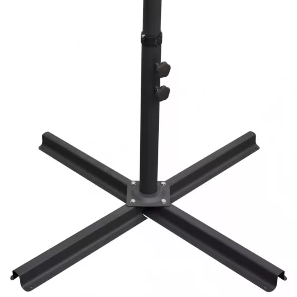 kék konzolos kerti napernyő 3 m