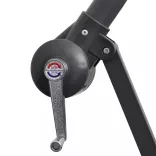 homokfehér konzolos kerti napernyő 3 m