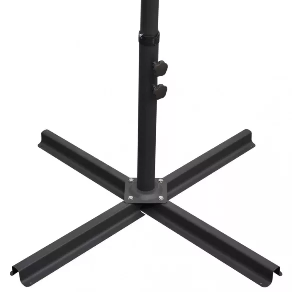 homokfehér konzolos kerti napernyő 3 m