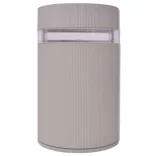 Kültéri szürke alumínium fali lámpatest