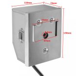 professzionális BBQ forgónyárs motor rozsdamentes acél 4 W