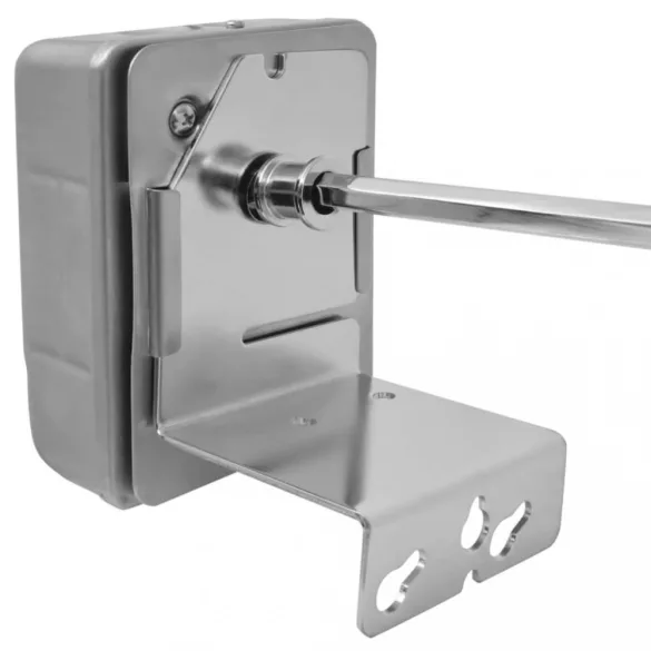 BBQ forgónyárs motorral acél 1000 mm