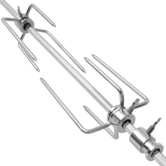 BBQ forgónyárs motorral acél 1000 mm