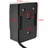 BBQ forgónyárs motorral acél 1000 mm