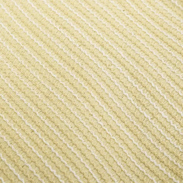 2x4 m Bézs négyszögletű HDPE napernyő