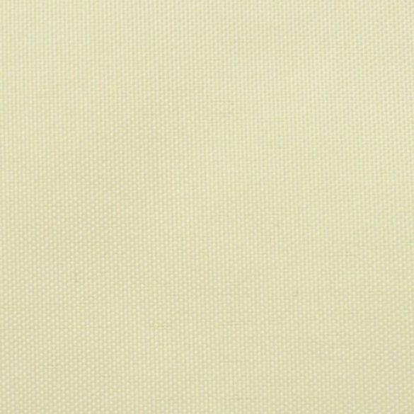 krémszínű oxford szövet napvitorla 5 x 5 x 5 m - raktári