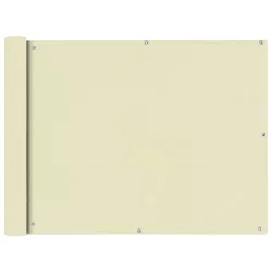 90x400 cm Krém Oxford szövetű erkély ablak sötétítő