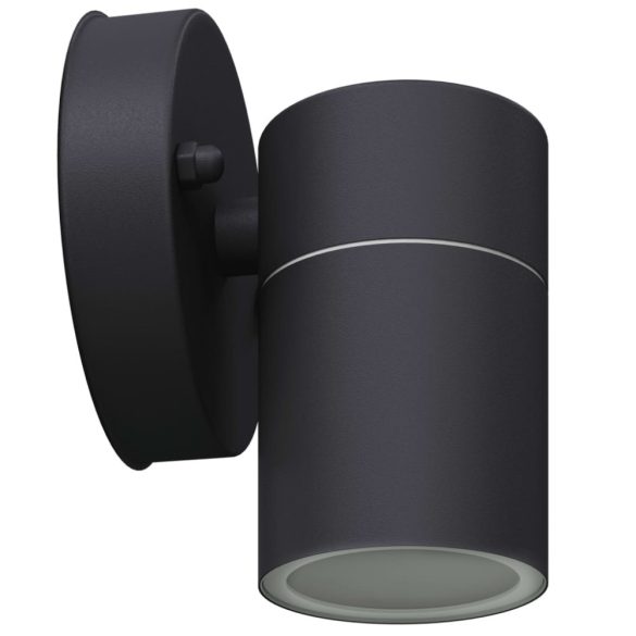 2 db lefelé világító, rozsdamentes acél kültéri LED falilámpa