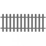 WPC léckerítés 200 x 80 cm