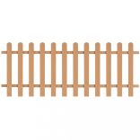 WPC léckerítés 200 x 80 cm