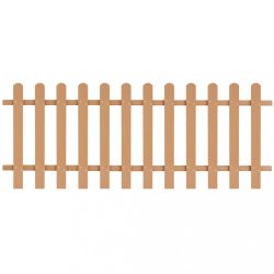 WPC léckerítés 200 x 80 cm