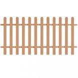 WPC léckerítés 200 x 100 cm