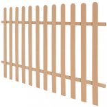 WPC léckerítés 200 x 120 cm