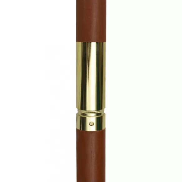 krémfehér napernyő fa rúddal 200 x 300 cm