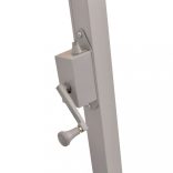 zöld függő napernyő alumínium rúddal 300 x 300 cm