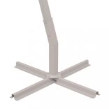 zöld függő napernyő alumínium rúddal 300 x 300 cm