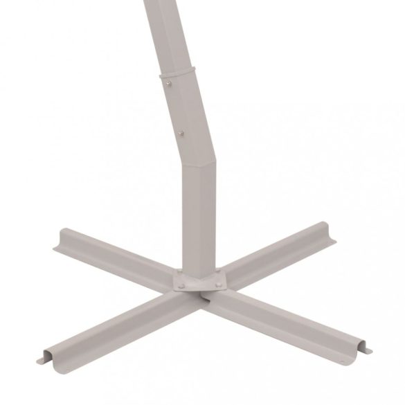 zöld függő napernyő alumínium rúddal 300 x 300 cm