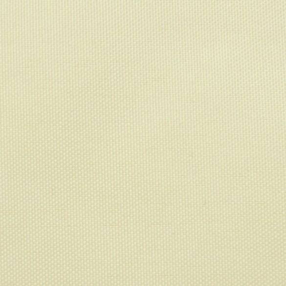 négyzet alakú Oxford szövet napvitorla 2 x 2 m krémszínű