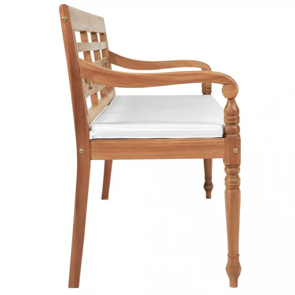 tíkfa Batavia pad párnákkal 150 cm
