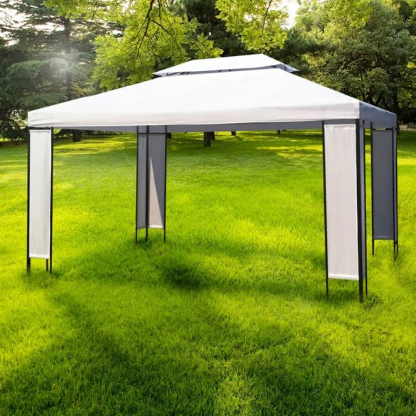 fehér pavilon 3 x 4 m