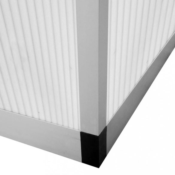 megerősített alumínium melegház 10,53 m²