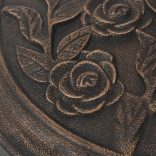 kör alakú, bronz színű gyanta napernyő talp 9 kg