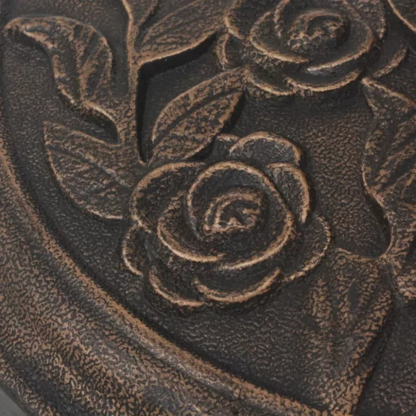 kör alakú, bronz színű gyanta napernyő talp 9 kg