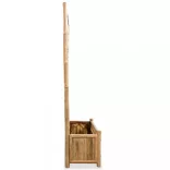 bambusz kerti magaságyás apácaráccsal 70 cm