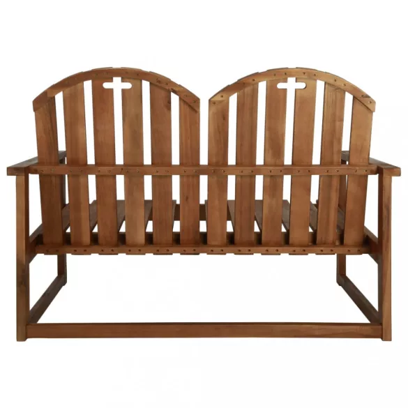 tömör akácfa kerti pad 110 cm