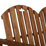 tömör akácfa kerti pad 110 cm