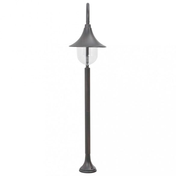 bronzszínű alumínium kerti állólámpa, E27, 120 cm