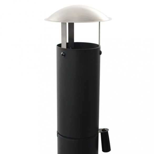 kültéri faszenes pizzasütő kemence pizzakővel