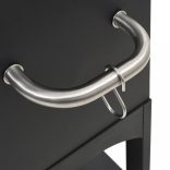 kültéri faszenes pizzasütő kemence pizzakővel