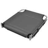 szürke fejpárnás / állítható háttámlás összecsukható napozóágy