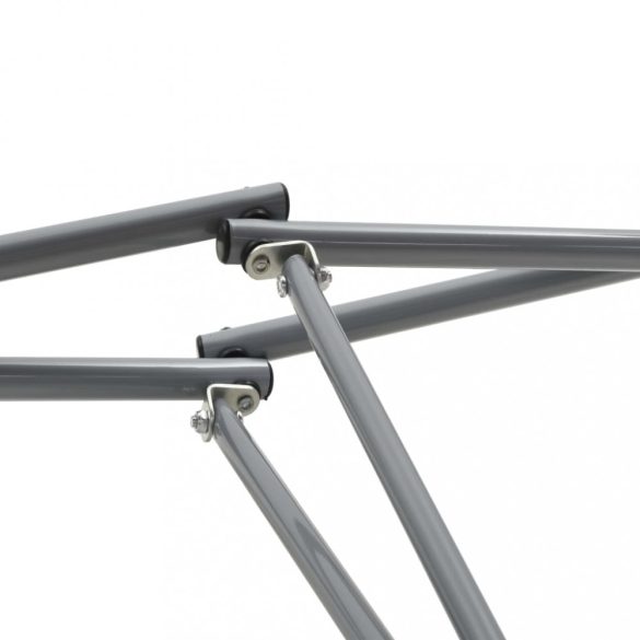 kék függőágy összecsukható állvánnyal