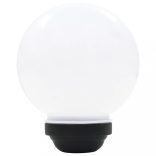 4 db napelemes kültéri LED gömblámpa, 15 cm RGB