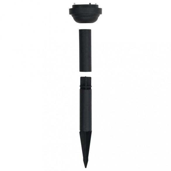 4 db napelemes kültéri LED gömblámpa, 15 cm RGB