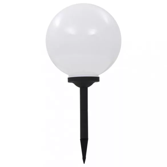 2 db napelemes kültéri LED gömblámpa, 30 cm RGB