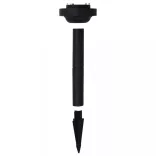 2 db napelemes kültéri LED gömblámpa, 30 cm RGB